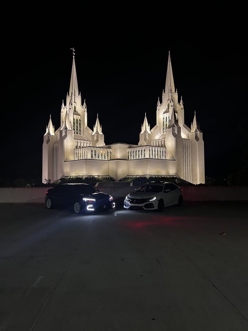 San Diego California Temple Overlook