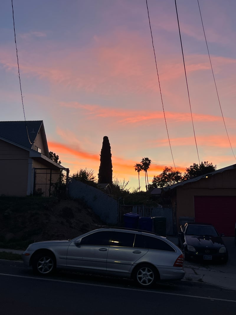 Encanto Neighborhood Sunset