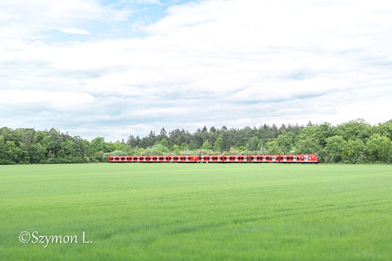 Feldmoching S-Bahn Fields