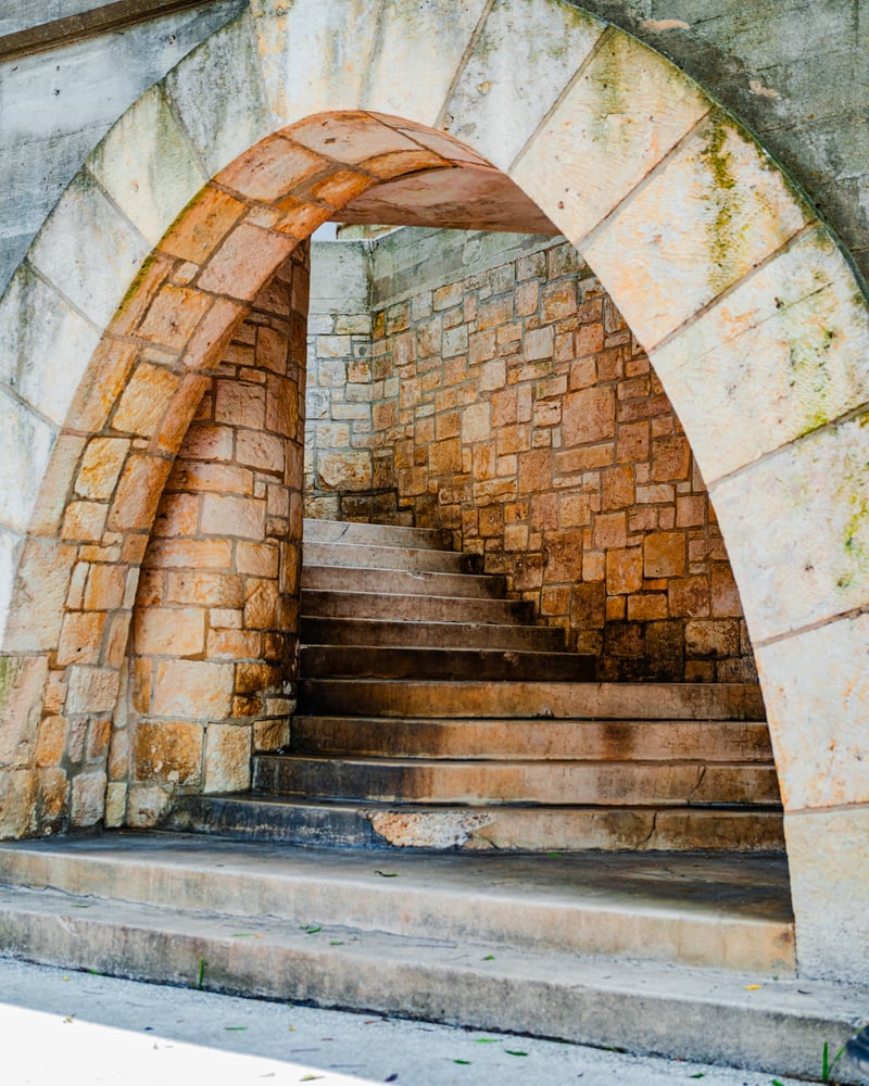 San Antonio River Walk - Navarro Street Stairs