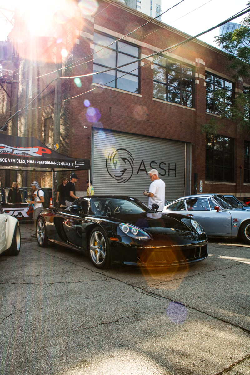 Chicago Loop Automotive Meet