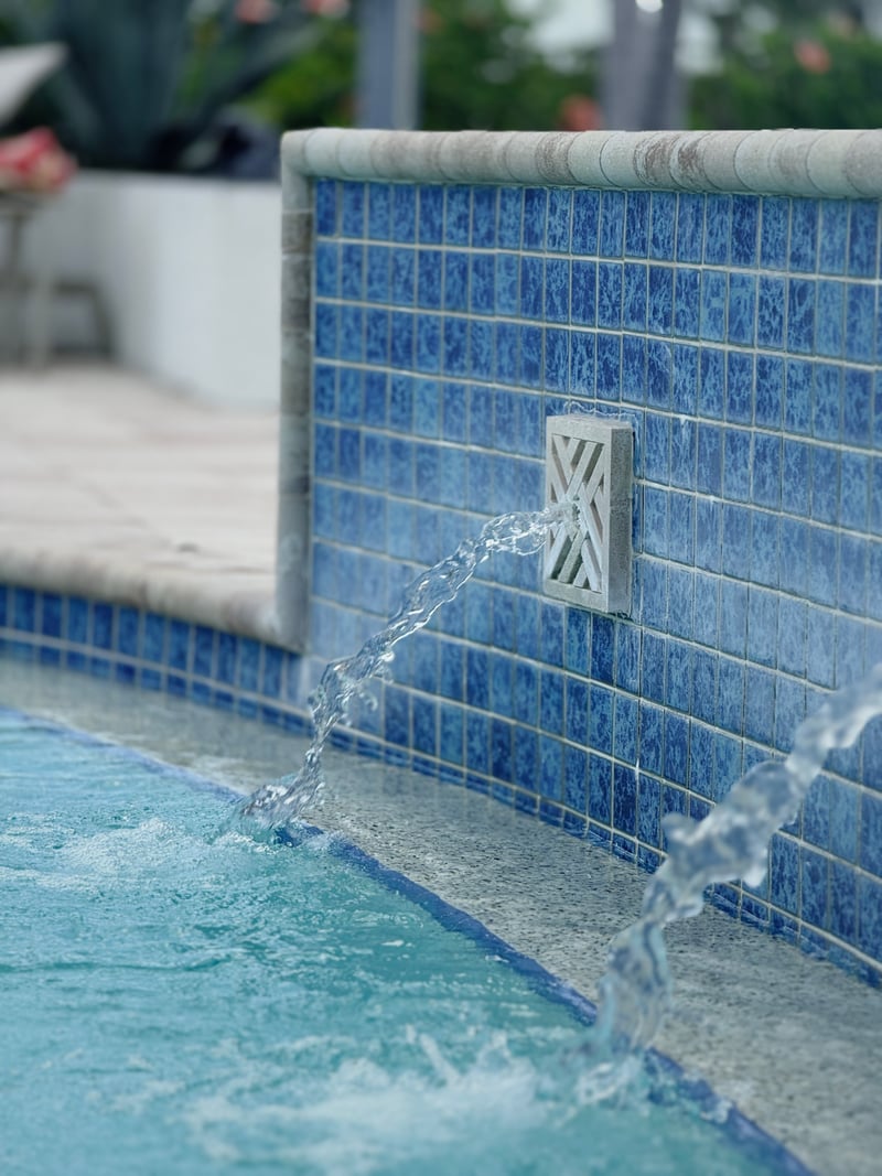 Fort Myers Poolside Fountain
