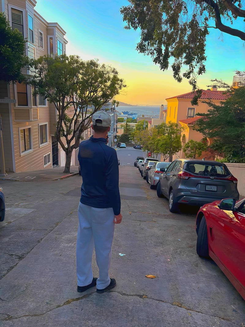 San Francisco Steep Street View