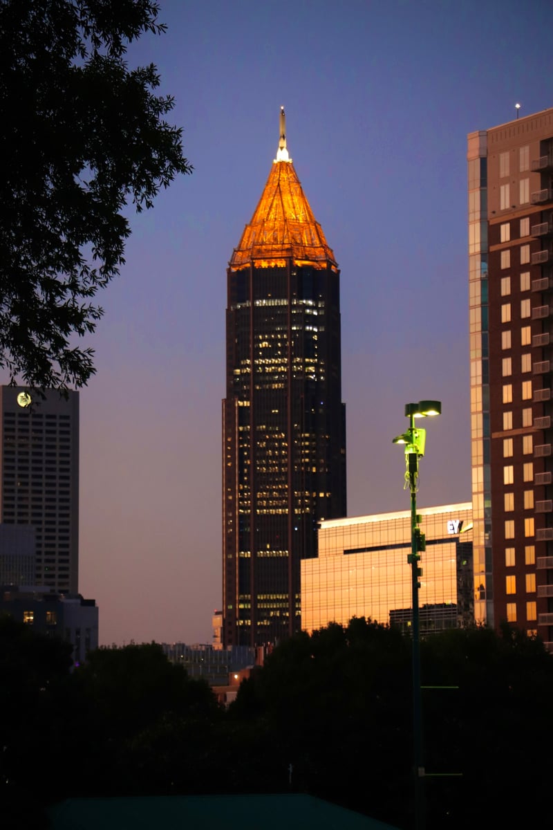 Bank of America Plaza View