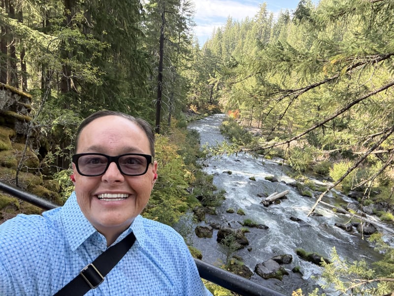 Rogue River Gorge Overlook