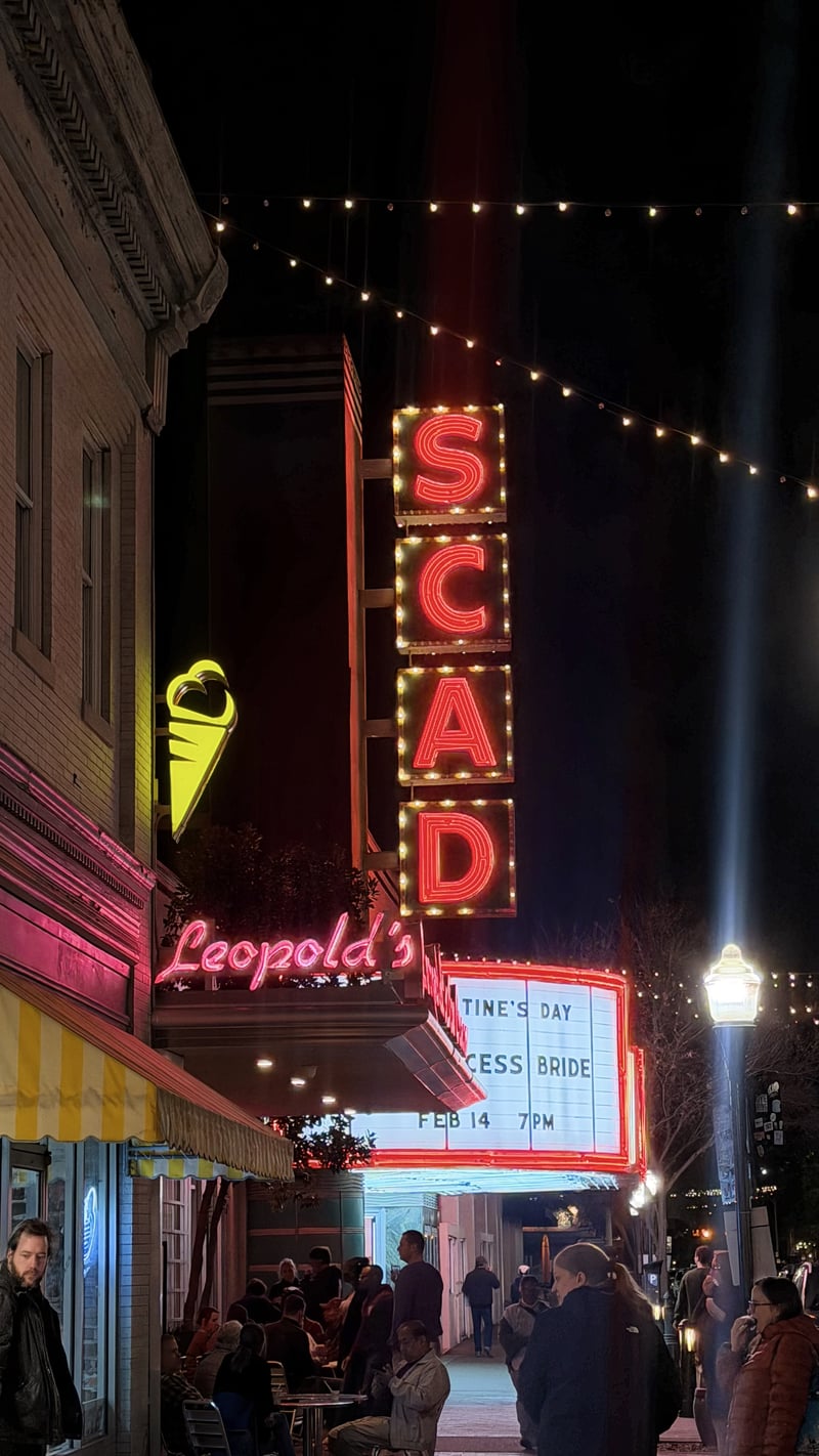 Leopold's Ice Cream & SCAD Trustees Theater