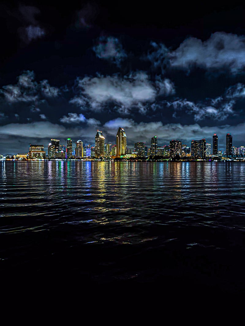 San Diego Skyline from Coronado
