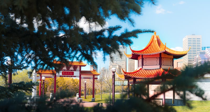 Chinese Garden at Louise McKinney Riverfront Park