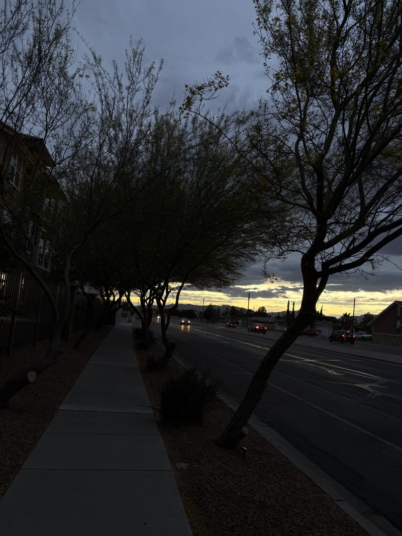 Edgemere Boulevard Sunset Walk