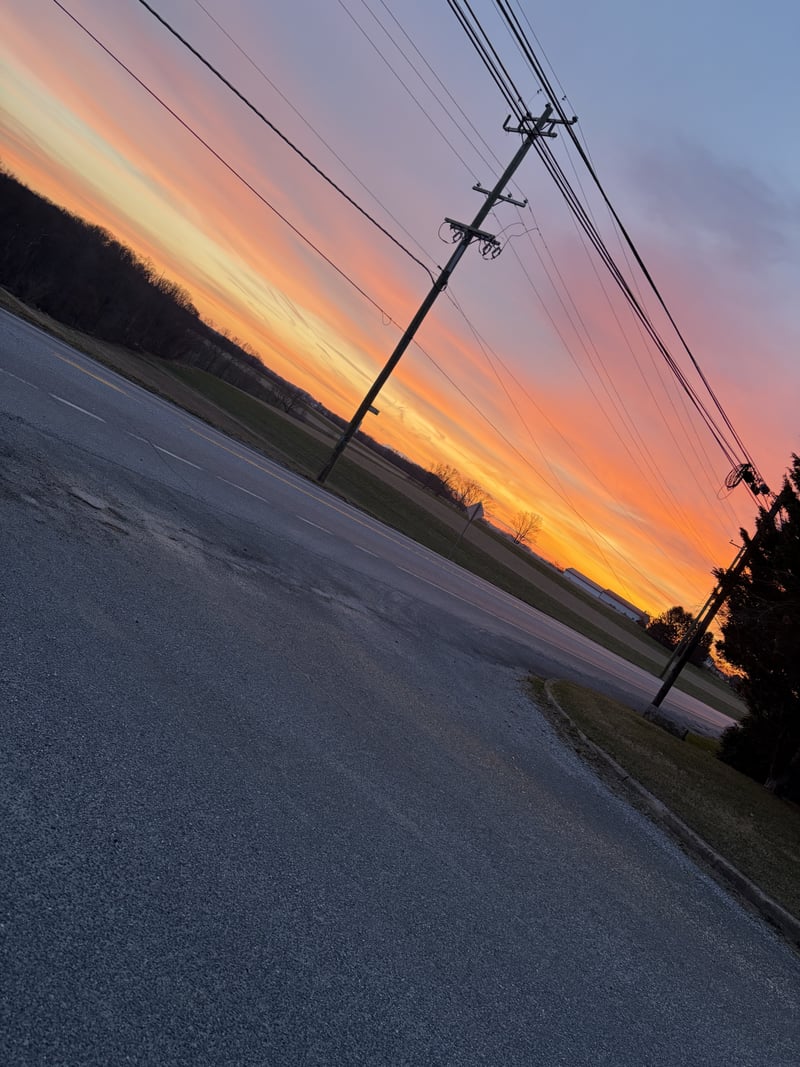 Delta Rural Sunset Overlook
