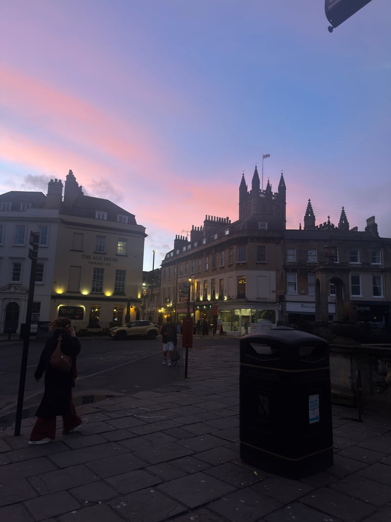 North Parade and Bath Abbey View
