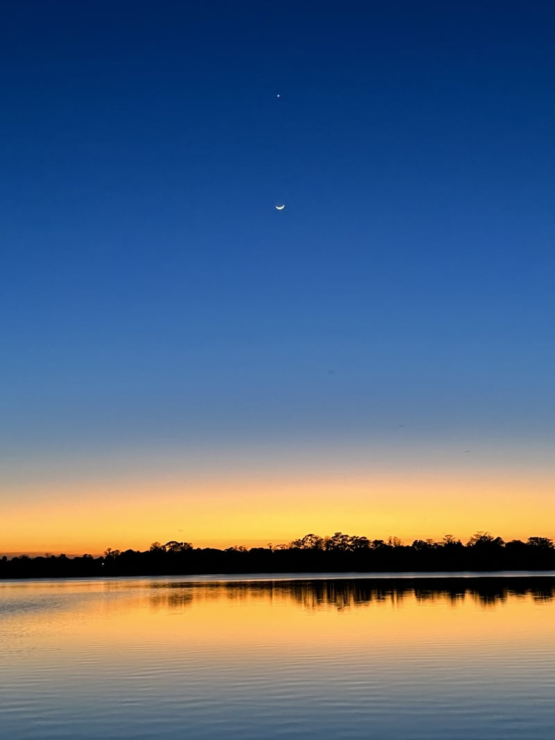 Lake Pickett Sunset View