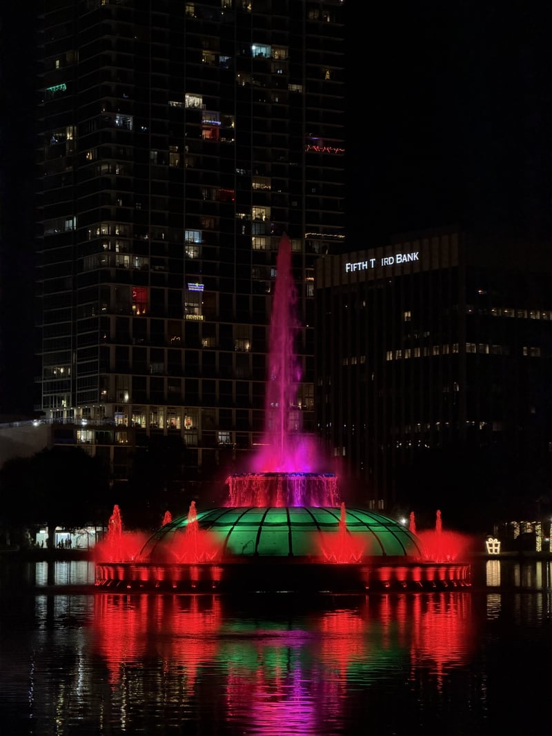 Lake Eola Park Fountain