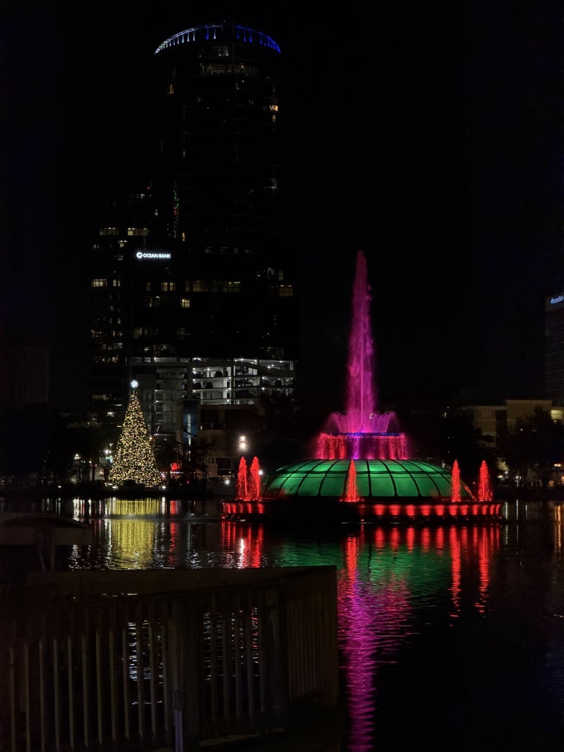Lake Eola Park Fountain