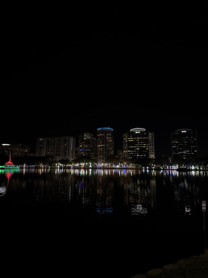 Lake Eola Park Skyline