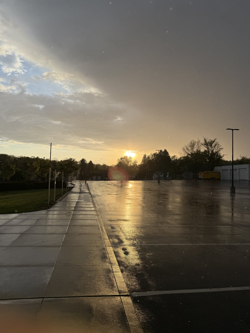 Portage Lakes Sunset Overlook