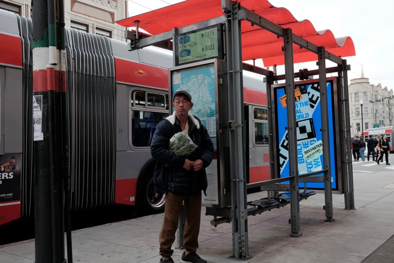 Pine & Stockton Transit Stop