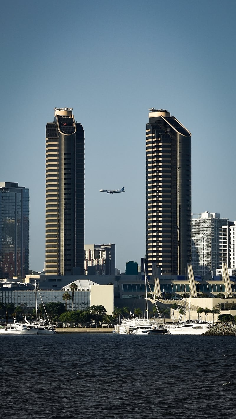 San Diego Skyline from Coronado