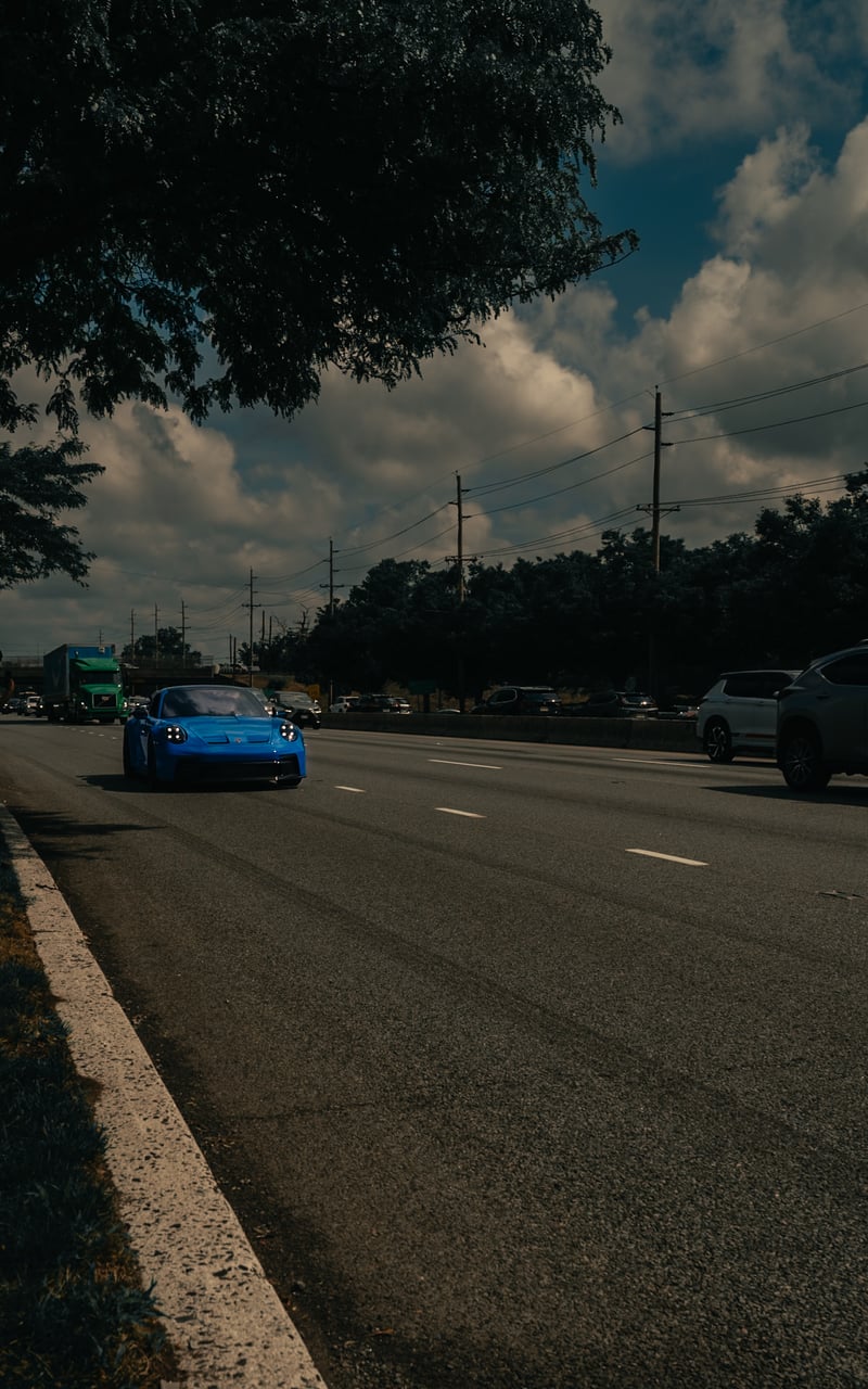Route 17 Highway Car Spotting