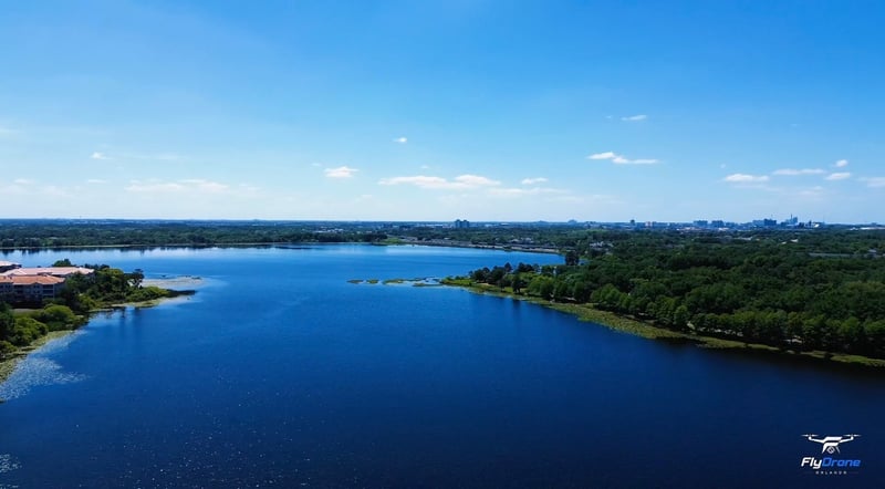 Lake Burden Aerial View