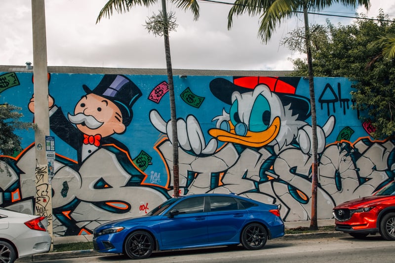 Miami Pop Culture Street Art