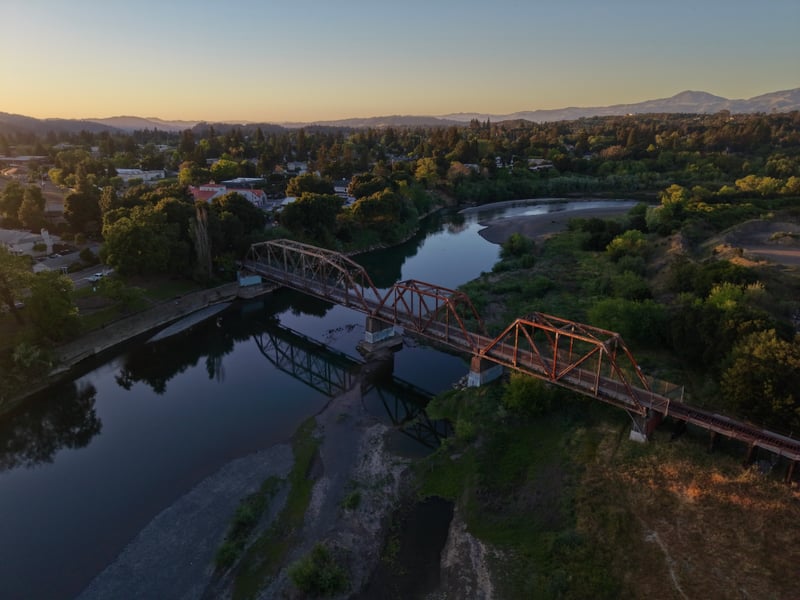 Healdsburg Memorial Bridge