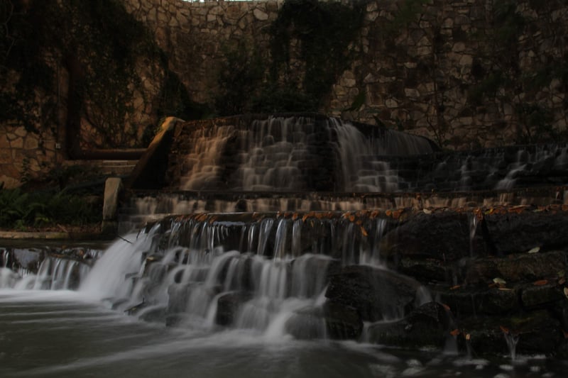San Antonio River Walk Waterfall
