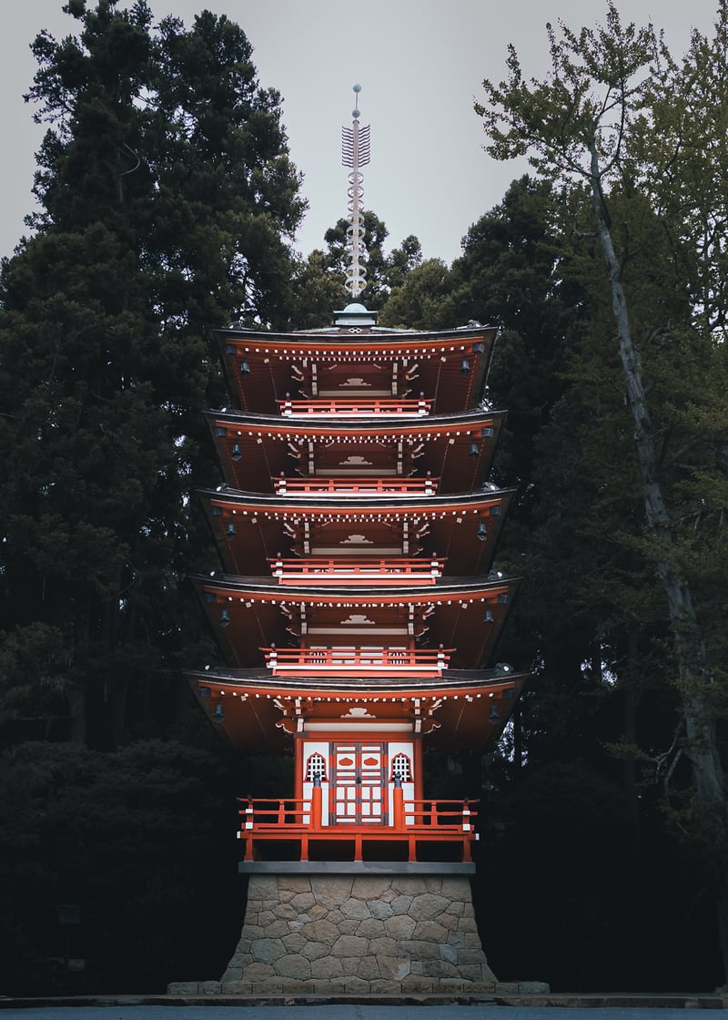 Japanese Tea Garden Pagoda