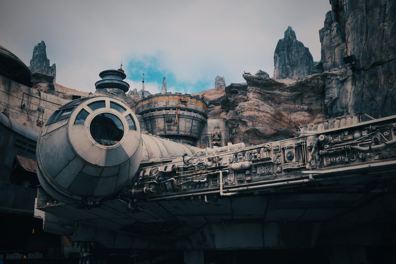 Millennium Falcon at Star Wars: Galaxy's Edge