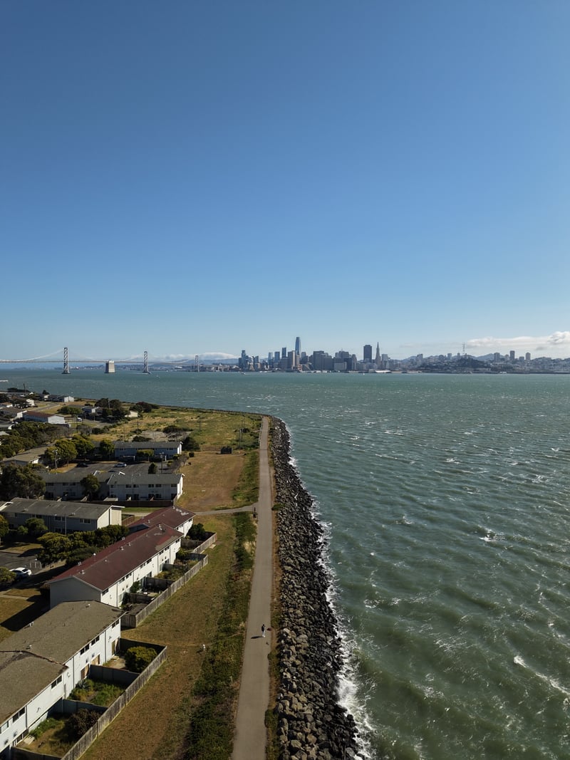 Treasure Island Skyline View