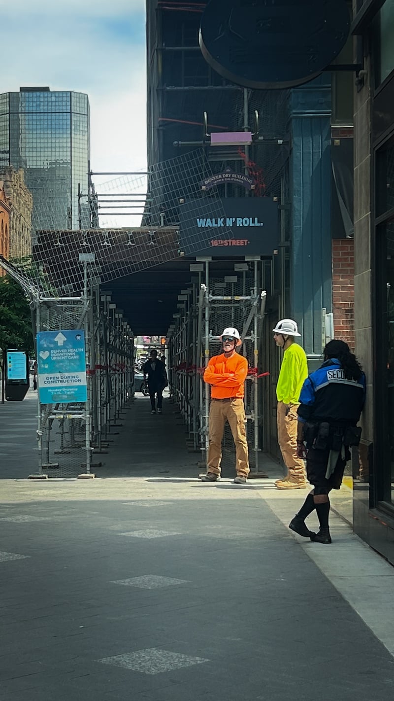 16th Street Mall Construction