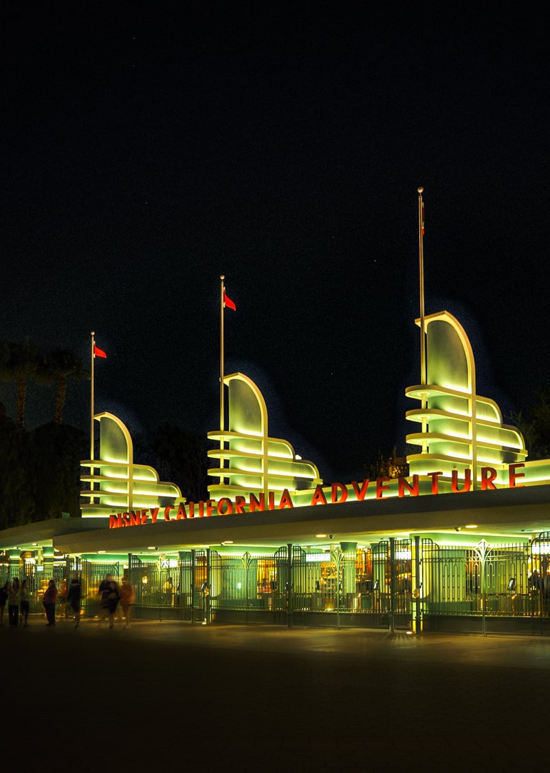 Disney California Adventure Entrance