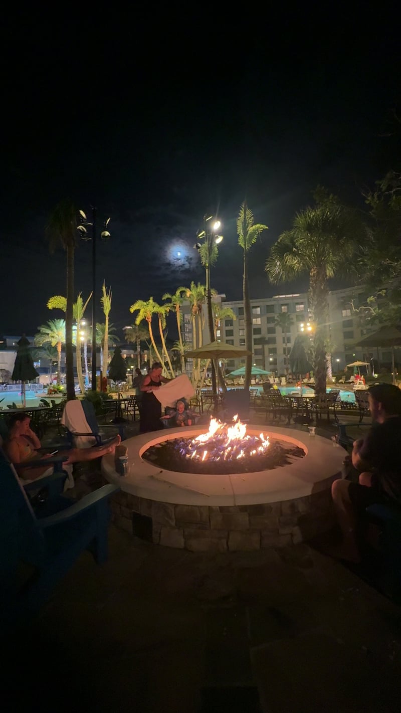 Loews Sapphire Falls Resort Fire Pit