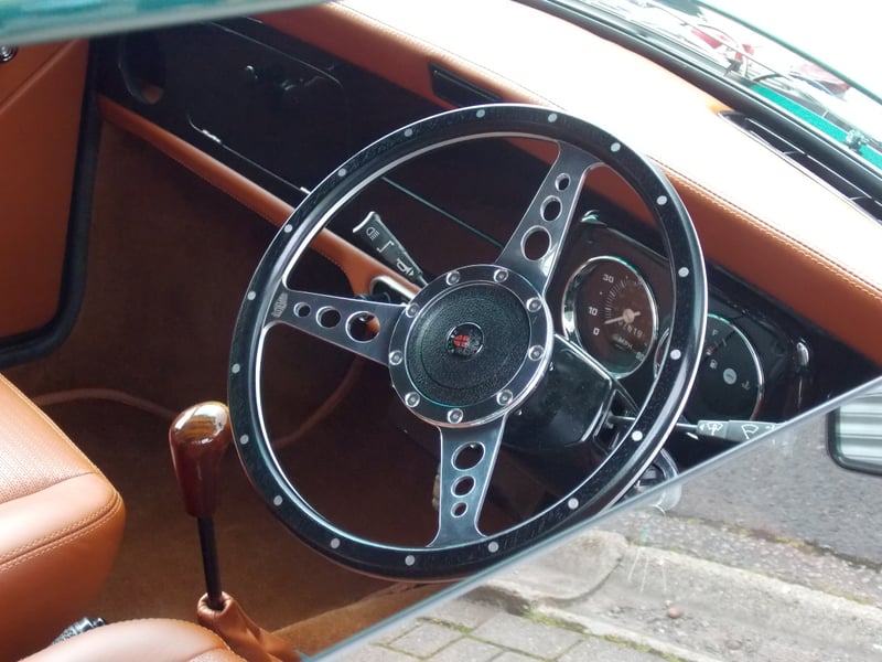 Classic Mini Interior Detail