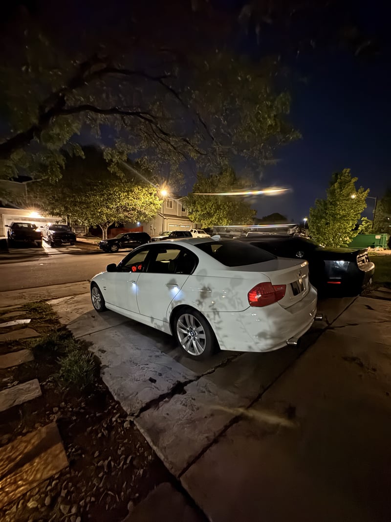 Suburban Night Car Shoot