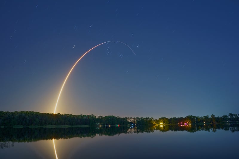 Lake Pickett Rocket Launch Overlook