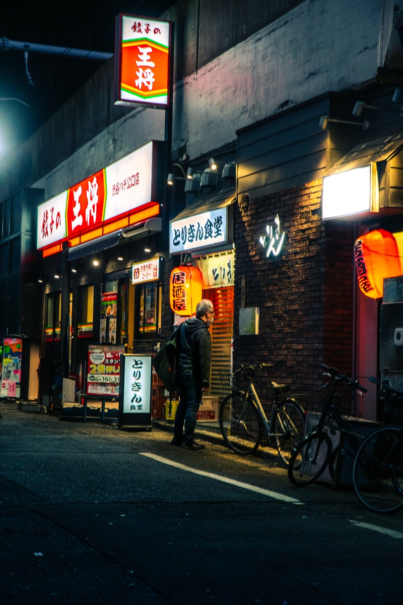 Shibuya Jinnan Street Scene