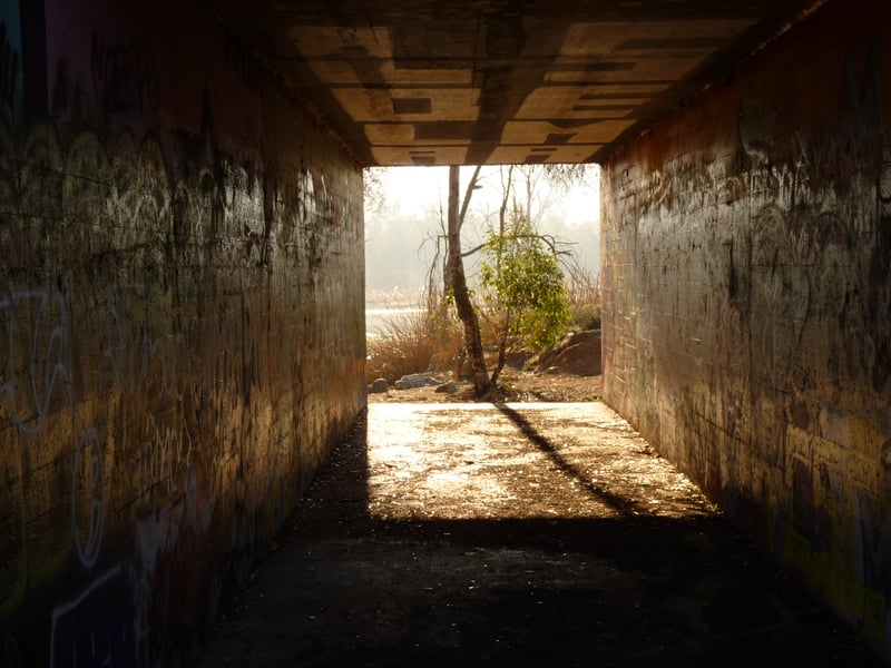Otay River Valley Graffiti Tunnel