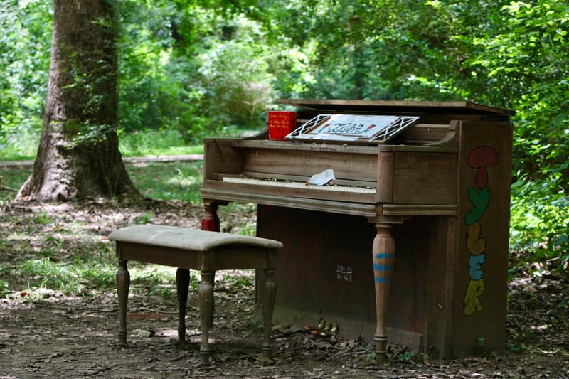 Wooded Piano of Tyler
