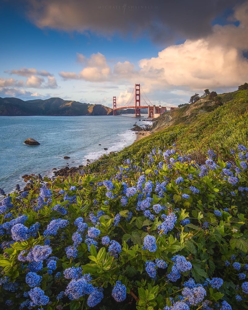 Golden Gate Bridge from Coastal Trail