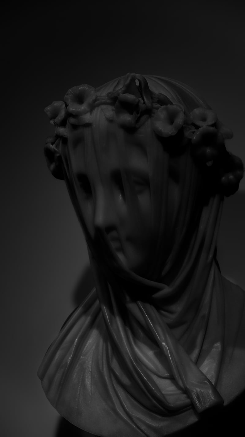 Veiled Lady Sculpture