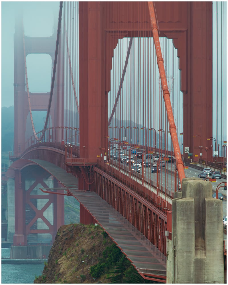 Golden Gate Bridge from Battery Spencer