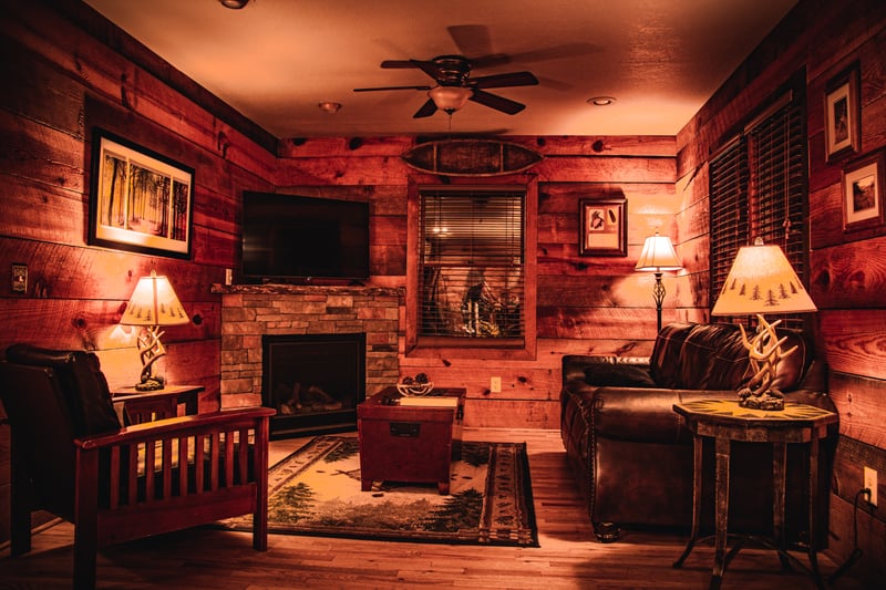 Rustic Lodge Interior