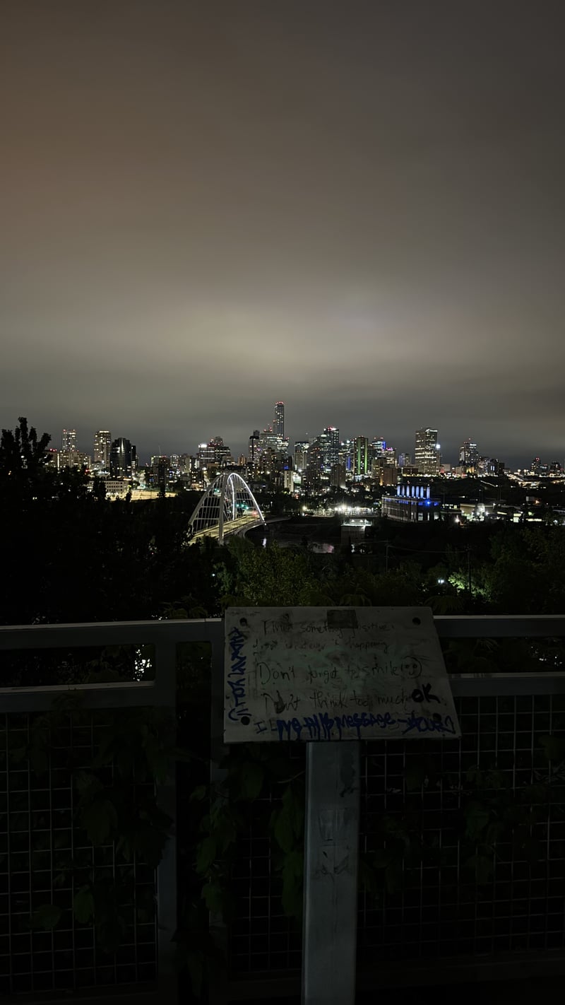 Edmonton Skyline Overlook