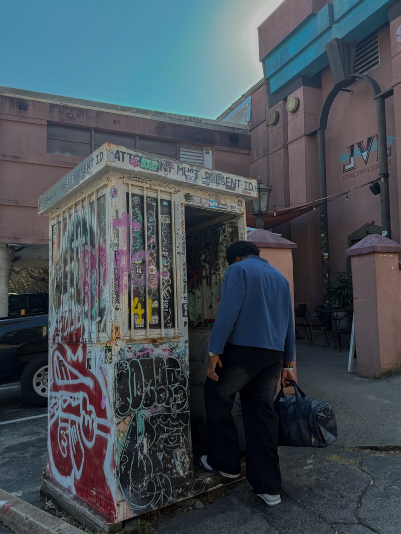 Graffiti Booth at Little Vinyl Lounge