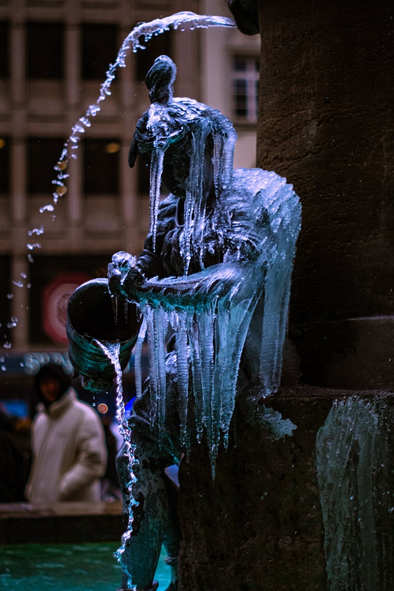 Fischbrunnen, Marienplatz