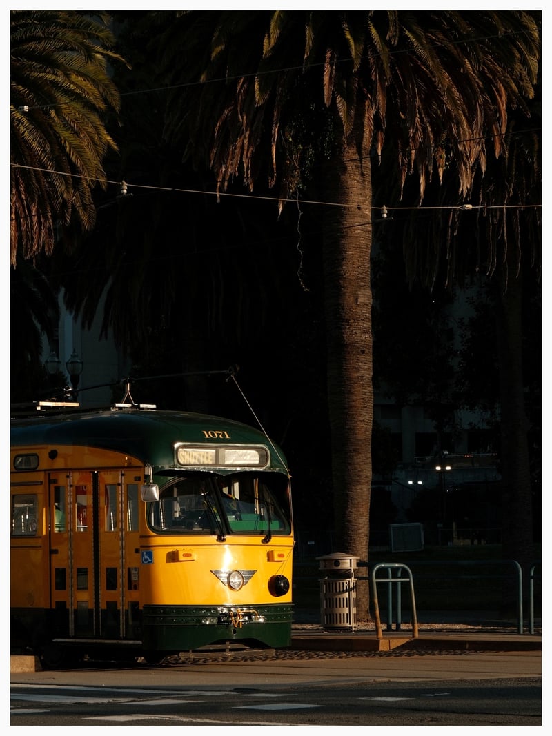 Civic Center Historic Streetcars