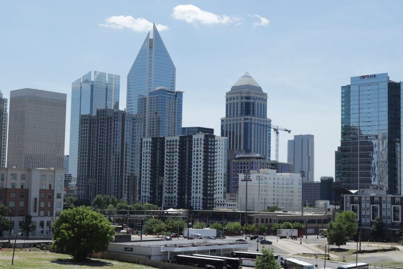 Uptown Charlotte Skyline