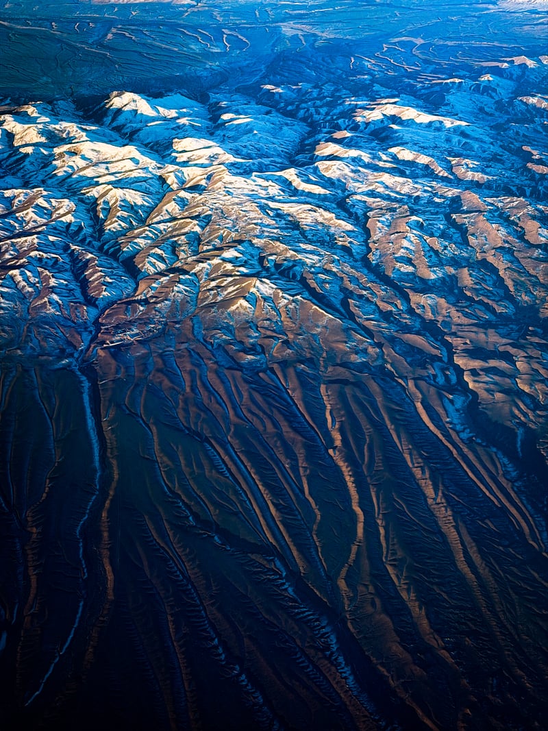 Rocky Mountains Aerial View