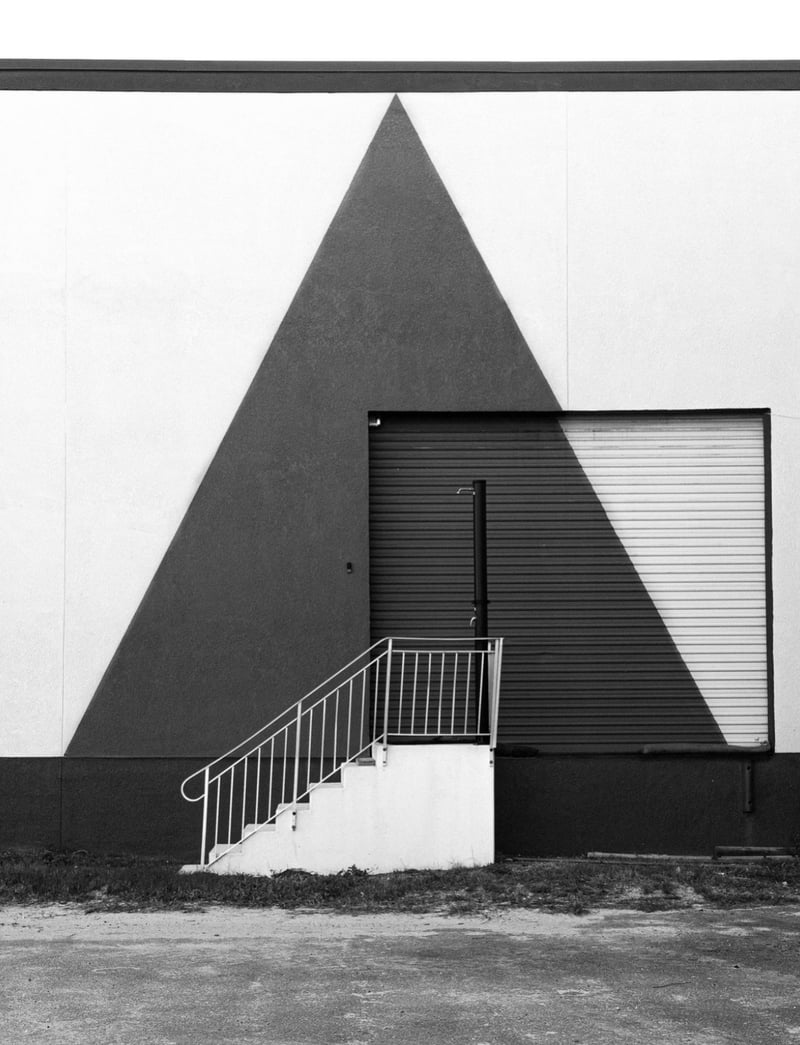 Geometric Mural Facade, St. Petersburg